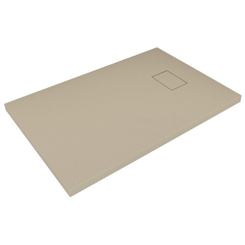 LANERI 1700 x 700 mm Fiberglass Stone Shower Tray Wayfair.co.uk